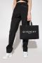 Givenchy Zwarte leren tas met dubbele handgreep en verstelbare schouderband Black Dames - Thumbnail 4