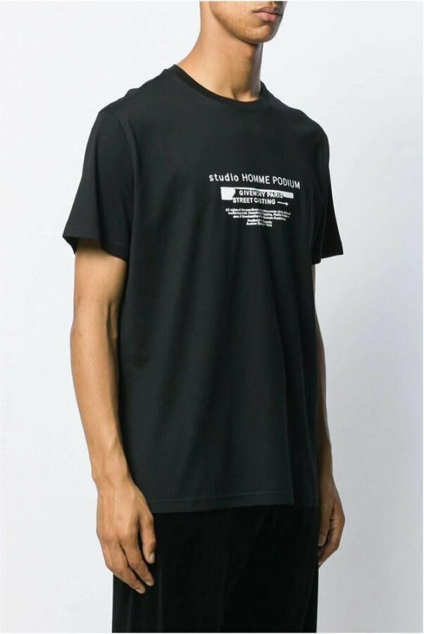 Givenchy Heren Podium T-Shirt Zwart Heren