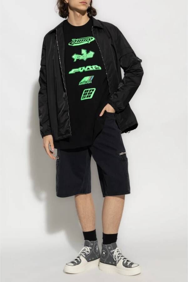 Givenchy Stijlvolle Zwarte Jas met Ritssluiting en Lange Mouwen voor Heren Zwart Heren - Foto 2