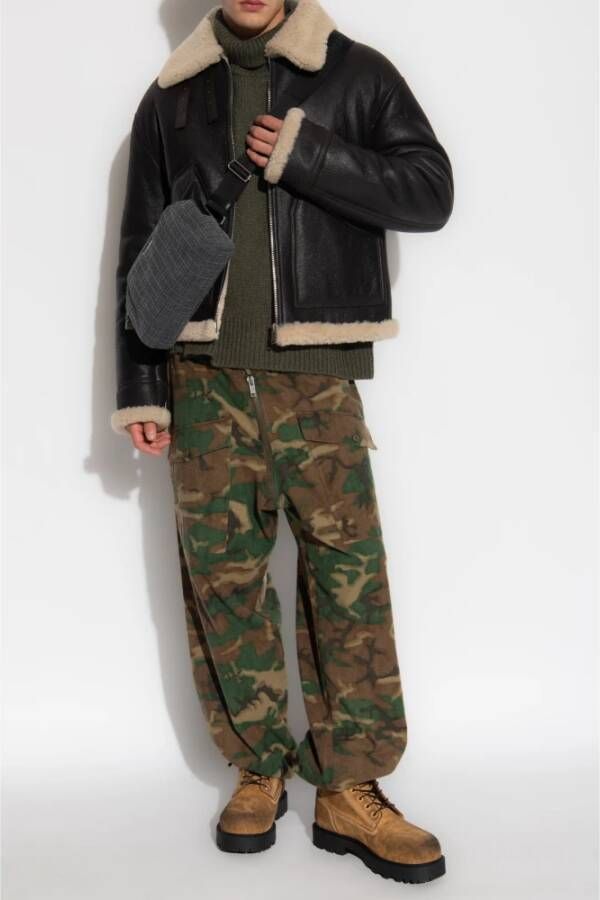 Givenchy Wollen coltrui Groen Heren