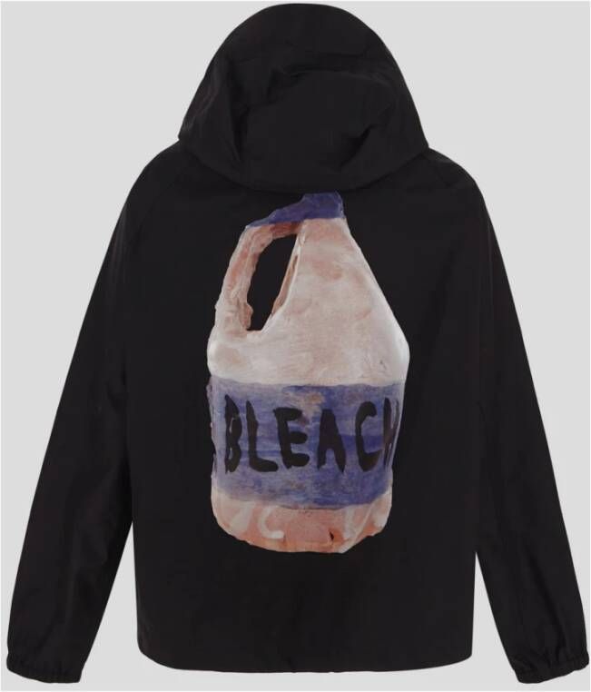Givenchy Logo -afdruk Windendaar Zwart Heren