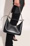 Givenchy Hobo bags Small Moon Cut Out Hobo Bag Leather in zwart - Thumbnail 10