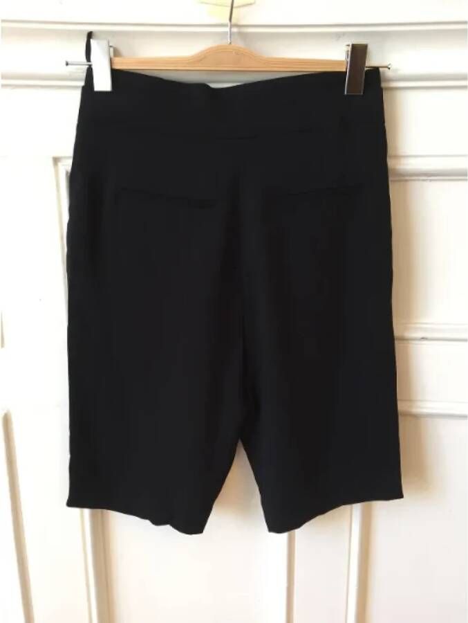 Givenchy Pre-owned Canvas bottoms Zwart Dames