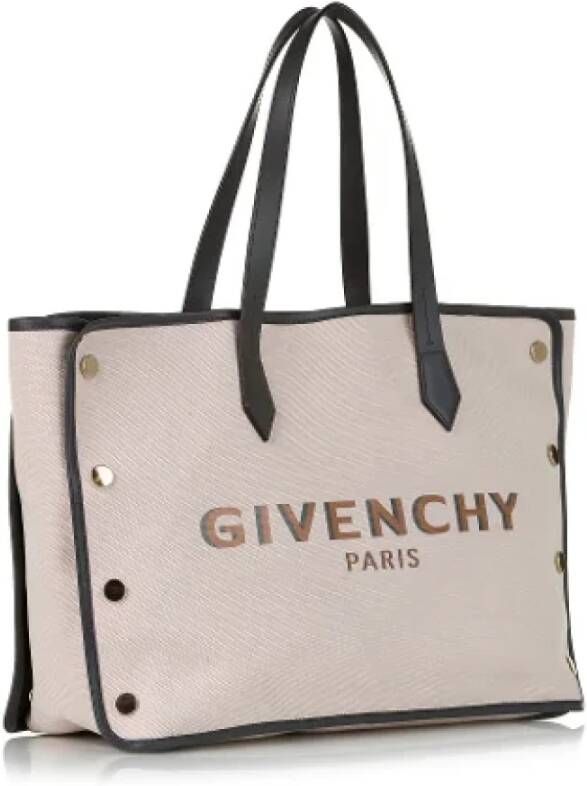 Givenchy Pre-owned Canvas totes Beige Dames