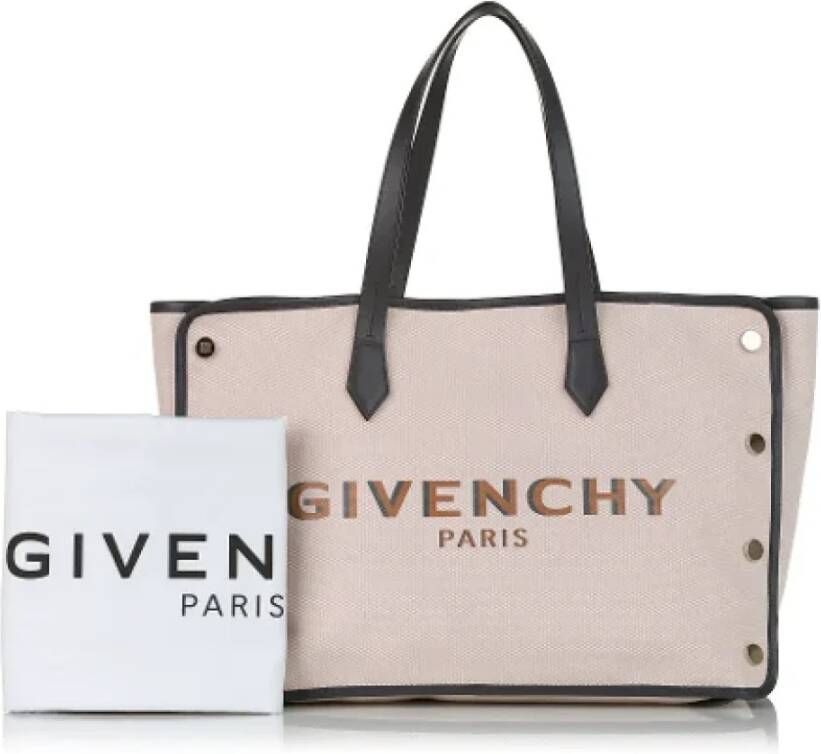 Givenchy Pre-owned Canvas totes Beige Dames
