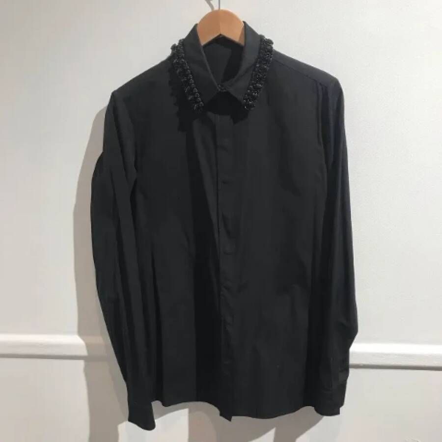 Givenchy Pre-owned Cotton tops Zwart Dames