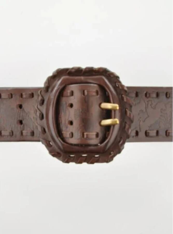 Givenchy Pre-owned Leather belts Bruin Dames