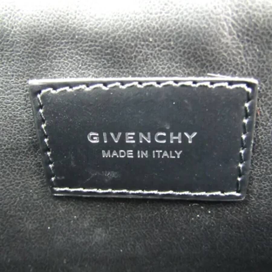 Givenchy Pre-owned Leather clutches Zwart Dames