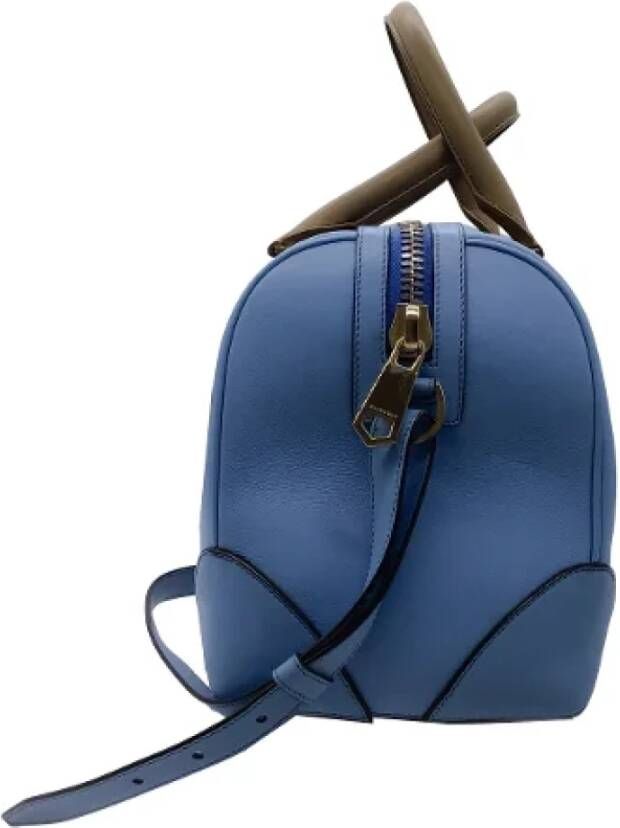 Givenchy Pre-owned Leather handbags Blauw Dames