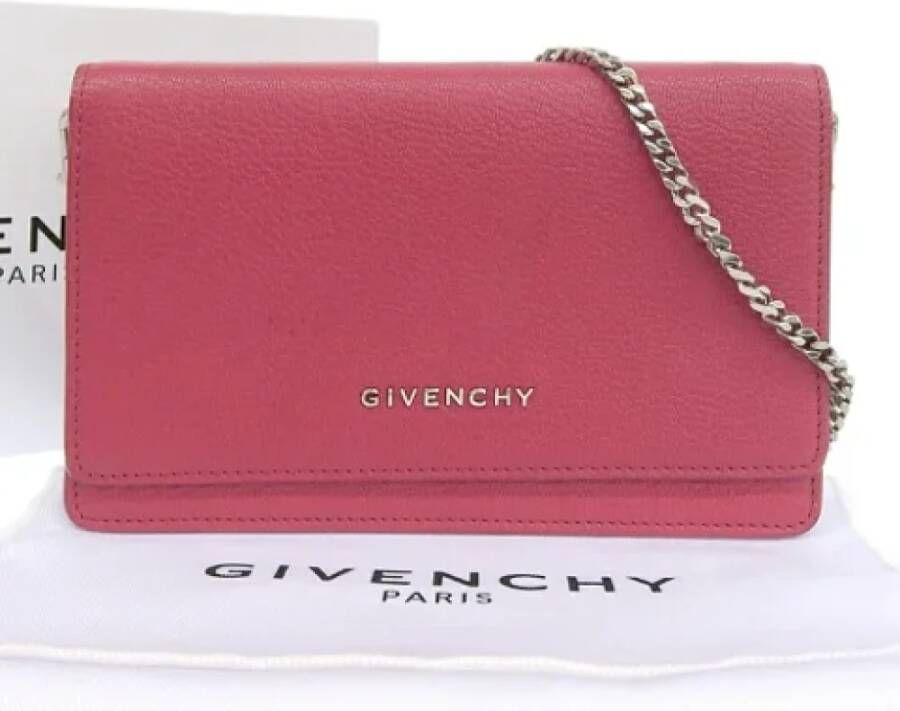 Givenchy Pre-owned Leather wallets Rood Dames