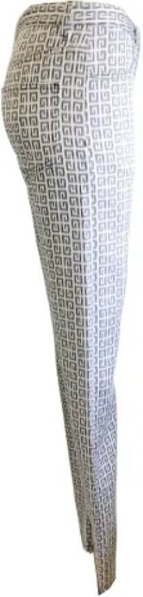 Givenchy Pre-owned Polyester bottoms Wit Dames