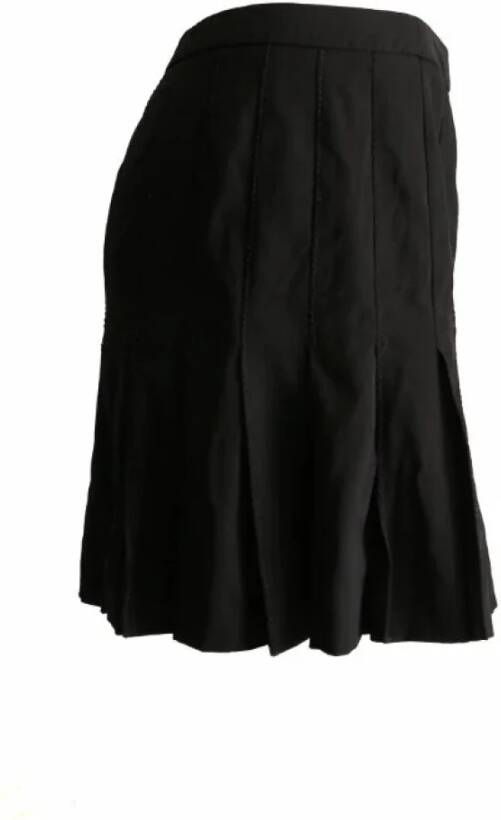 Givenchy Pre-owned Wool bottoms Black Dames