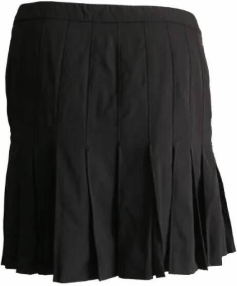 Givenchy Pre-owned Wool bottoms Black Dames