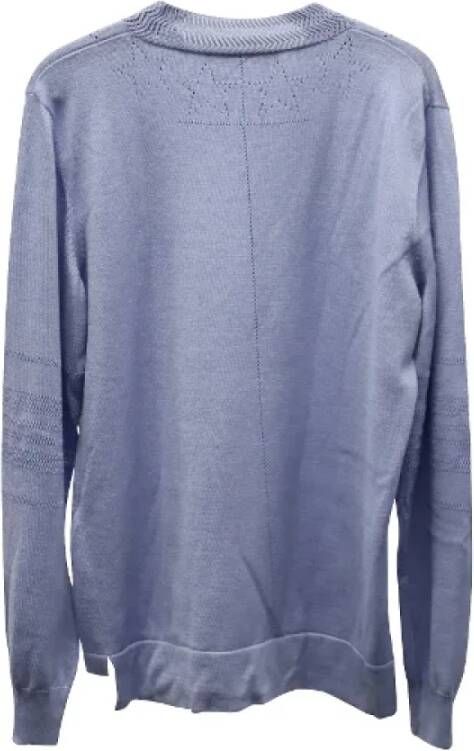Givenchy Pre-owned Wool tops Blue Dames