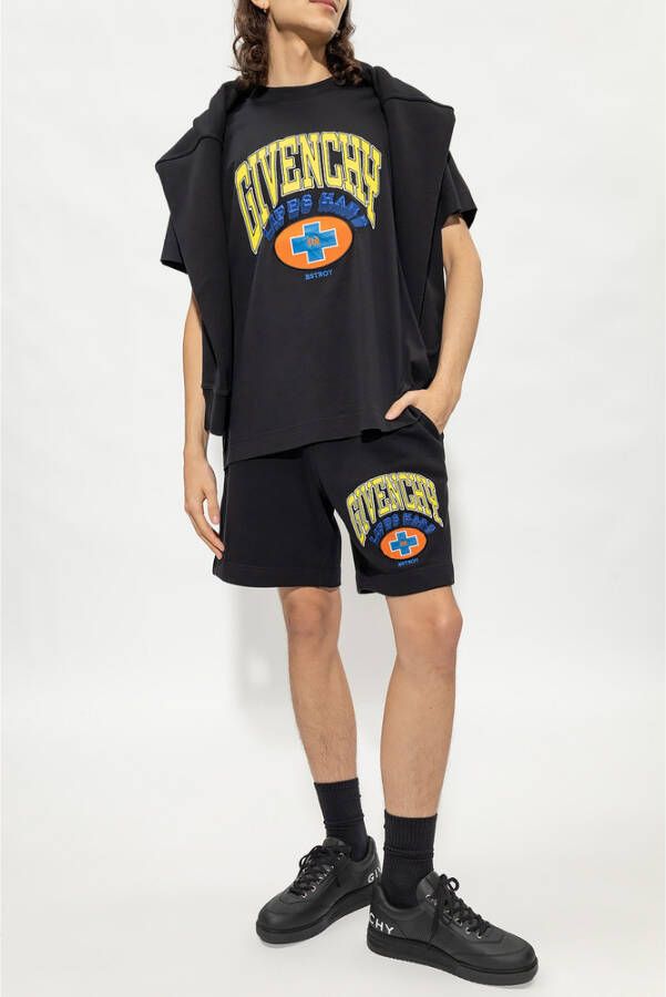 Givenchy Gedrukte shorts Zwart Heren