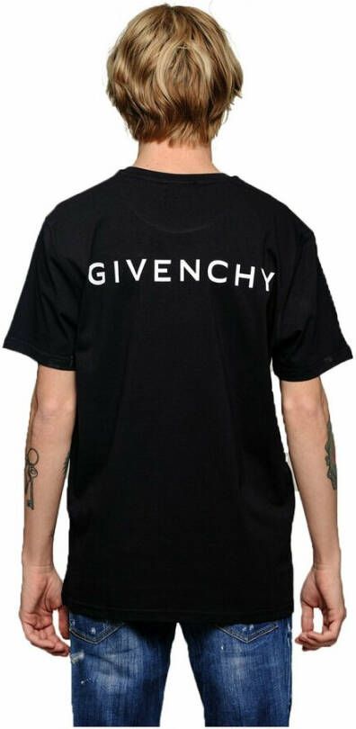 Givenchy Bmwz3002 Bedrukt T-Shirt Zwart Heren
