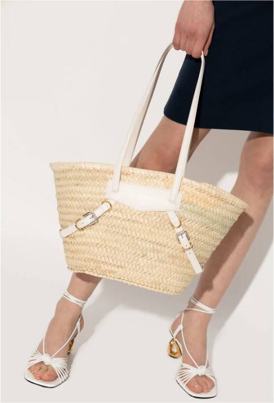 Givenchy Voyou Small shopper tas Beige Dames