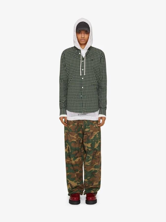 Givenchy Stijlvolle Kledingcollectie Groen Heren