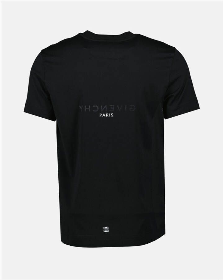 Givenchy T-shirt met logo Zwart Heren