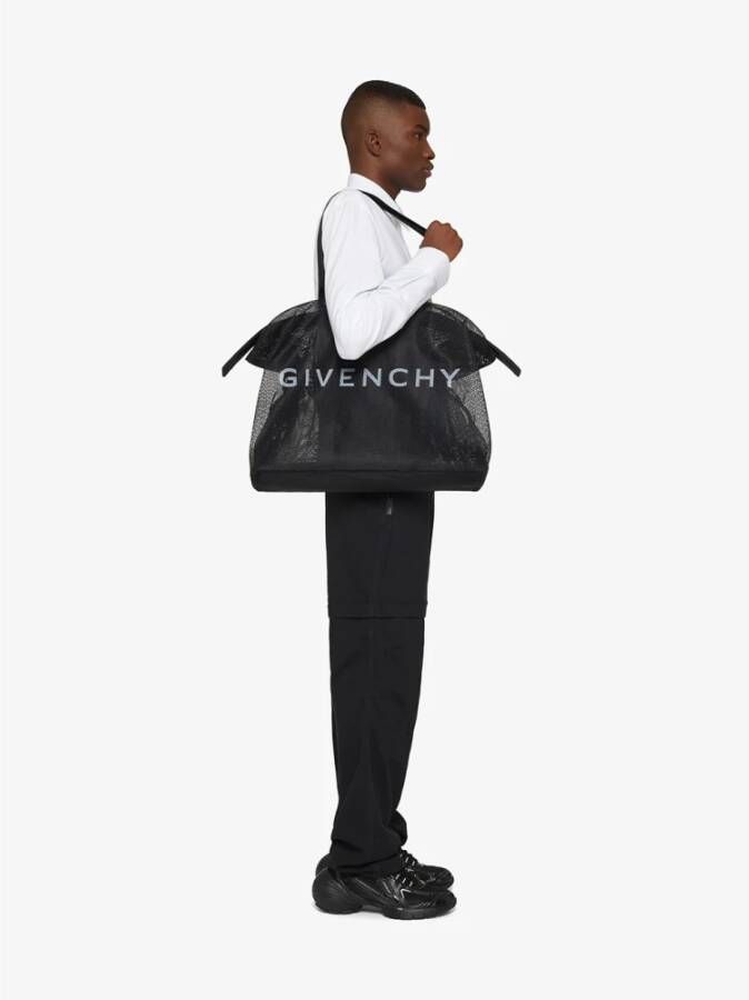 Givenchy Zwarte Stijlvolle en Functionele Tote Tas voor Mannen Zwart Heren