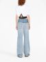Givenchy Stijlvolle Blauwe Wide Leg Jeans Blauw Dames - Thumbnail 2