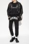Givenchy Zwarte College Print Sweatpants Zwart Heren - Thumbnail 4