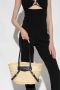 Givenchy Zwarte Schoudertas met Leren Banden Beige Dames - Thumbnail 2