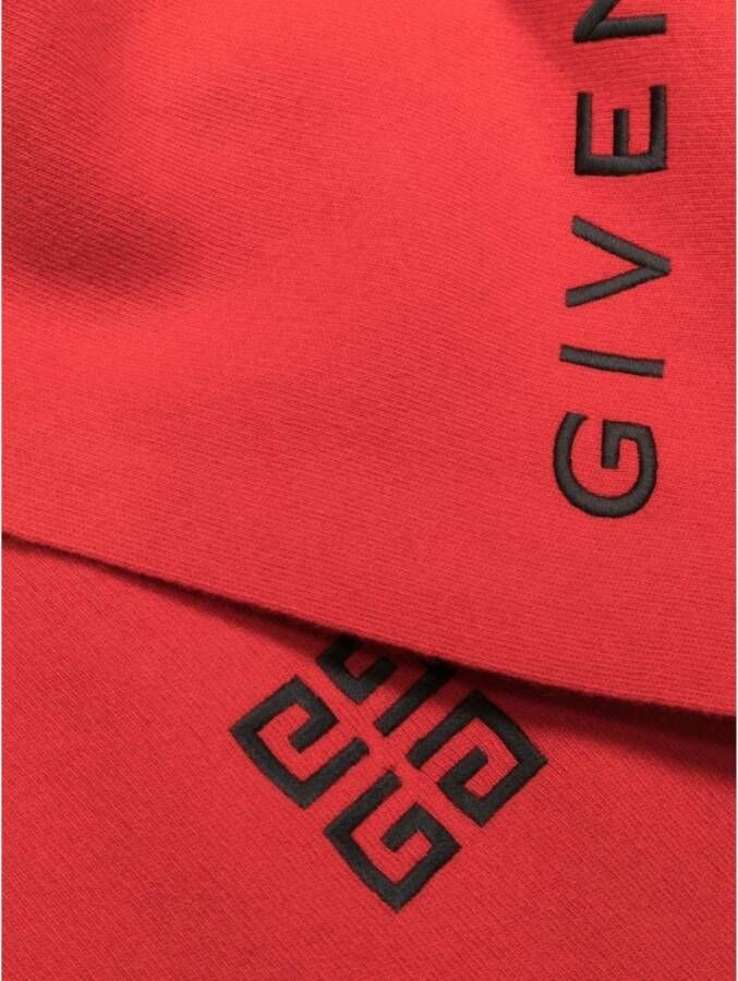 Givenchy Winter Sjaal Collectie Rood Heren
