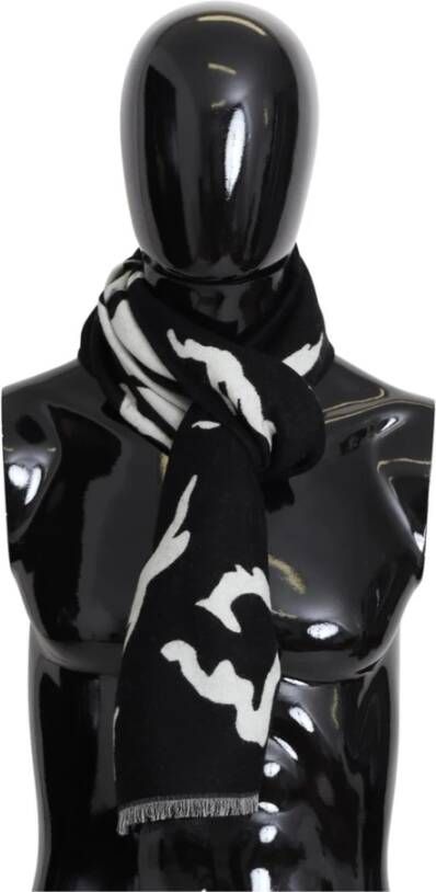 Givenchy Winter Scarves Zwart Heren