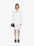 Givenchy Witte Wollen Jas met Oversized Pasvorm White Dames - Thumbnail 2