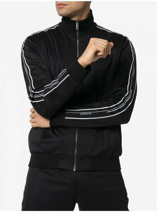 Givenchy Zip-Up Sweatshirt Zwart Heren