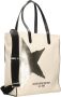 Golden Goose Stijlvolle Japanse Canvas Tote Bag White Dames - Thumbnail 2