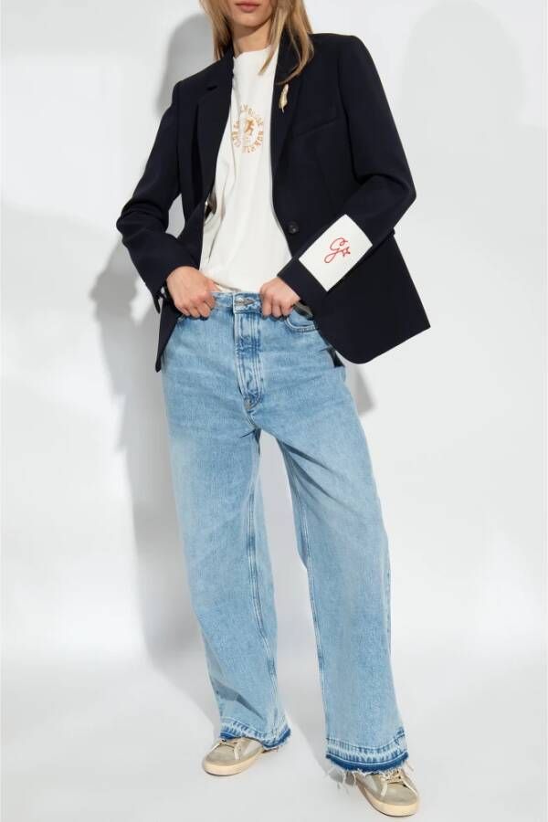 Golden Goose Blazers Blauw Dames