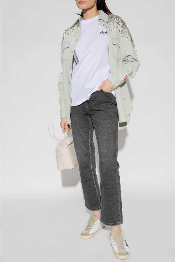 Golden Goose Shirt Blauw Dames