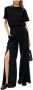 Golden Goose Logo Katoenen T-shirt Gemaakt in Italië Black Dames - Thumbnail 2