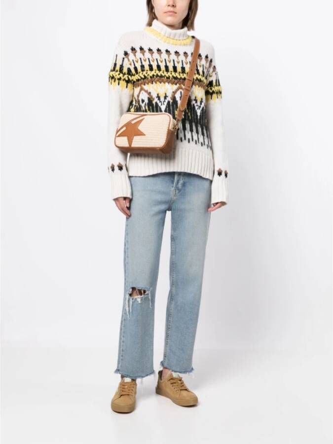Golden Goose Stijlvolle Cross Body Tassen Beige Dames