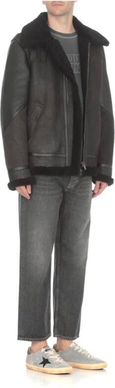 Golden Goose Grijze Katoenen Jeans voor Mannen Grijs Heren