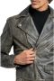 Golden Goose Zwarte Biker Jas voor Heren Stijlvol en Edgy Look Zwart Heren - Thumbnail 4