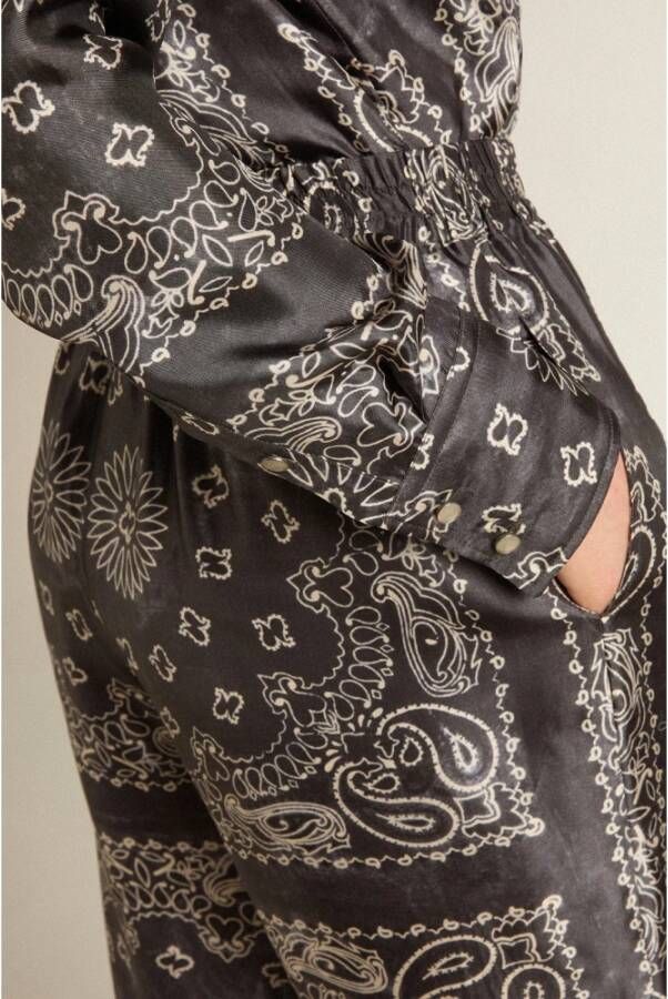 Golden Goose Joggingbroek met Paisleyprint Gray Dames