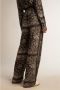 Golden Goose Paisley Print Wijde Pijp Broek Gray Dames - Thumbnail 4