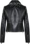 Golden Goose Leather Jackets Zwart Dames - Thumbnail 2