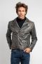Golden Goose Zwarte Biker Jas voor Heren Stijlvol en Edgy Look Zwart Heren - Thumbnail 2