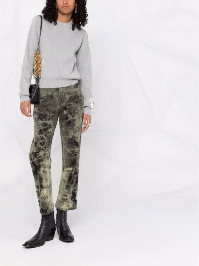 Golden Goose Round-neck Knitwear Grijs Dames