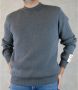 Golden Goose Donkergrijs Katoenen Crewneck Logo Gray Heren - Thumbnail 4