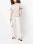Golden Goose Gestreept katoenen T-shirt met grafische print Multicolor Dames - Thumbnail 4