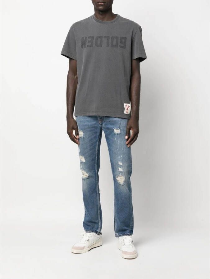 Golden Goose T-Shirt Grijs Heren