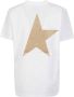 Golden Goose Stijlvol Logo Katoenen T-Shirt White Dames - Thumbnail 5