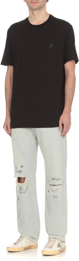 Golden Goose T-shirts Zwart Heren