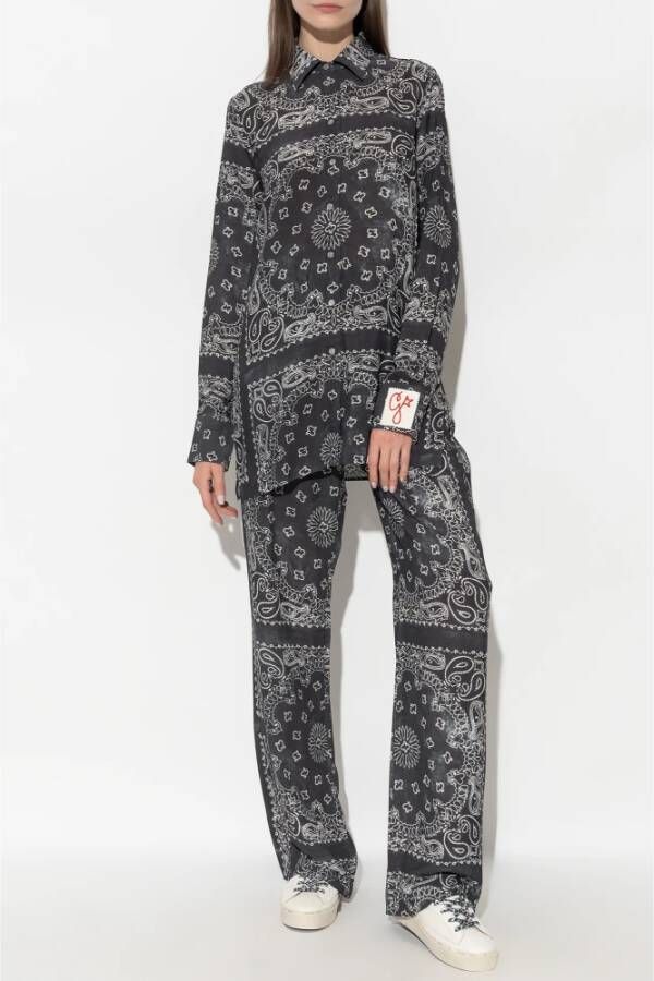 Golden Goose Pyjamabovenstuk Grijs Dames