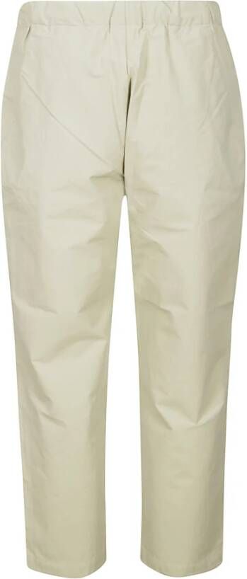 Goldwin Cropped Trousers Beige Heren